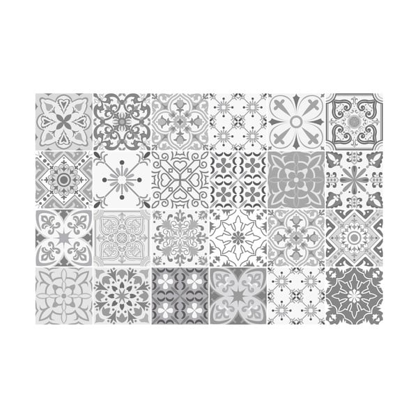 Set di 24 adesivi murali decorativi, 10 x 10 cm Gythio - Ambiance-image-2