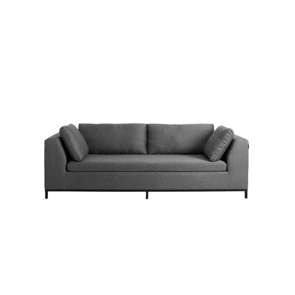 Divano letto a tre posti Custom Form Ambient grigio scuro - CustomForm