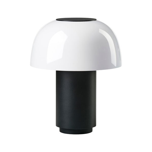 Lampada da tavolo dimmerabile a LED in alluminio nero (altezza 22 cm) Harvest - Zone