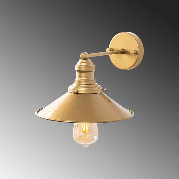 Lampada da parete color oro ø 24 cm Conical - Opviq lights-image-2