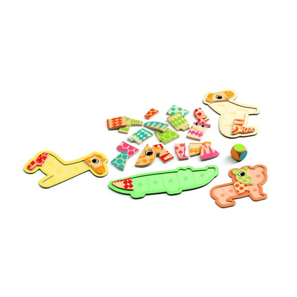 Puzzle per bambini in legno Bingonimo - Djeco