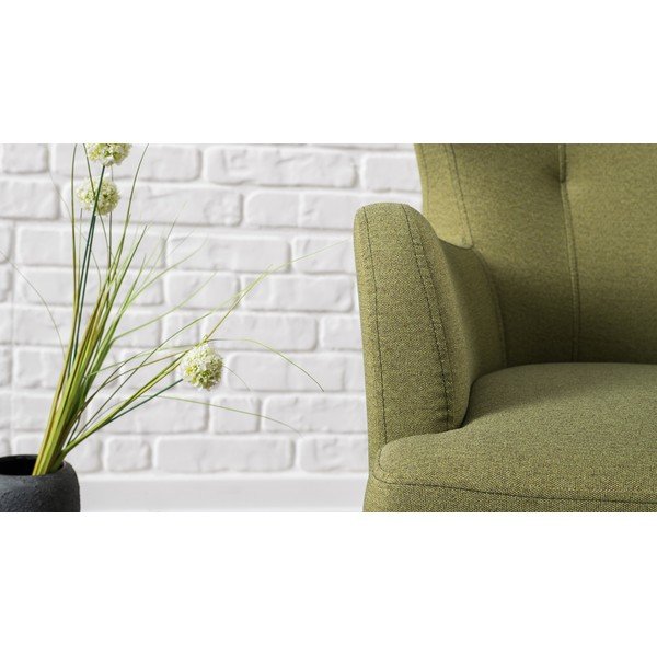 Poltrona verde oliva Jane Karina - Balcab Home-image-4