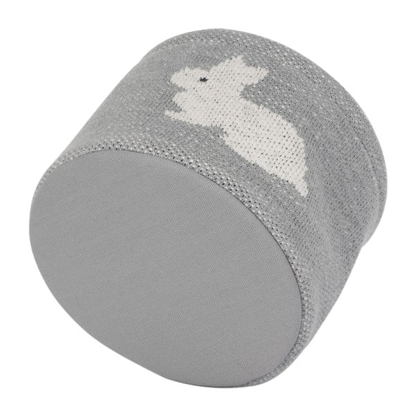 Organizer in cotone grigio Bunny, ø 16 cm - Kindsgut-image-3