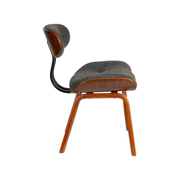 Sedia da pranzo grigia/marrone in imbottito Blackwood – Dutchbone-image-3