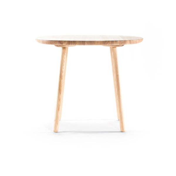 Tavolo da pranzo in legno massiccio naturale , ⌀ 90 cm Naïve - EMKO-image-2