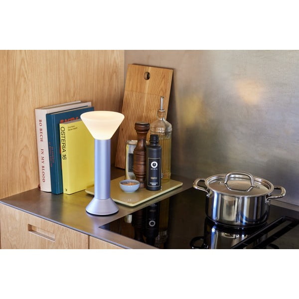 Lampada da tavolo dimmerabile viola (altezza 30 cm) Flash - Hübsch-image-1