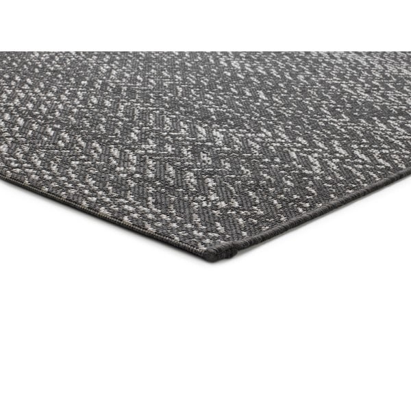 Tappeto per esterni antracite 120x170 cm Panama Gris - Universal-image-2