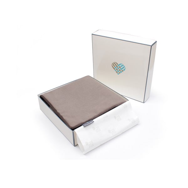 Federa marrone scuro Cioccolato scuro, 50 x 50 cm Flax - WeLoveBeds-image-4