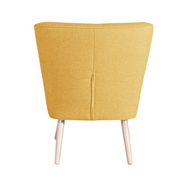 Poltrona gialla Neele Duro Yellow - Max Winzer-image-2
