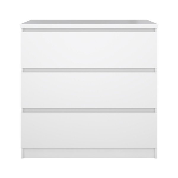 Credenza bianca 77x76x50 cm Naia – Tvilum-image-2