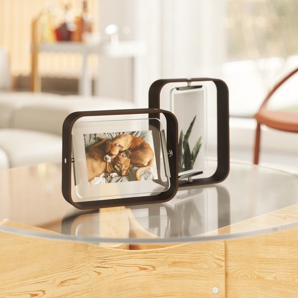 Cornice in legno marrone scuro 19x24 cm Bellwood - Umbra-image-2