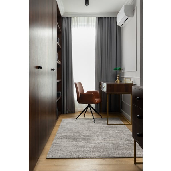 Tappeto in lana grigio 160x240 cm Fam - Agnella-image-1