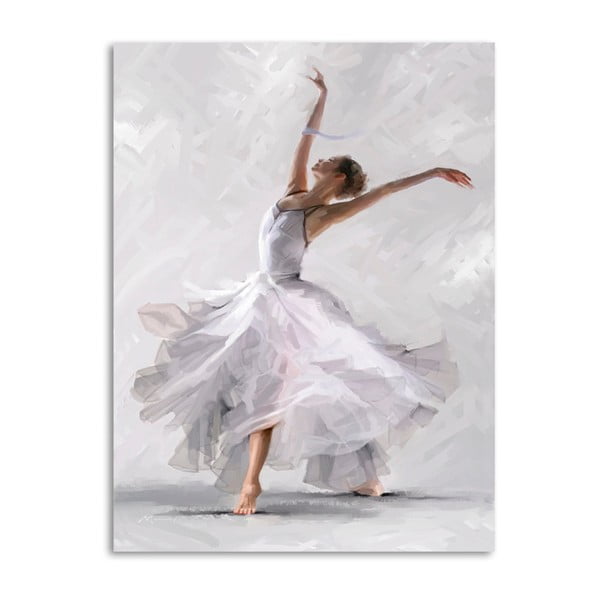 Immagine su tela, 60 x 80 cm Canvas Watercolor Dancer II - Styler-image-2