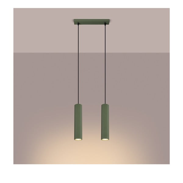 Lampadario verde Gleam – Sollux-image-2