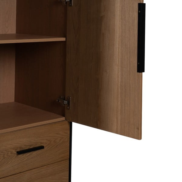 Armadio effetto frassino in colore naturale 104x203 cm - Ixia-image-4