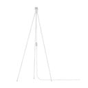 Stativo a treppiede bianco per luci, altezza 109 cm - UMAGE