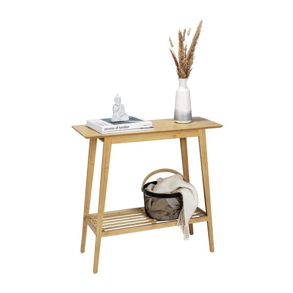 Consolle in bambù di colore naturale 30x80 cm Kona - Wenko-image-4