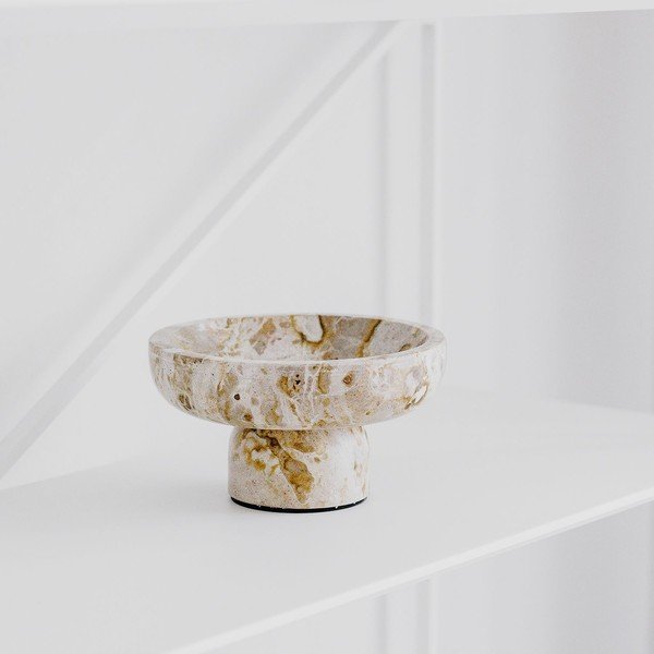 Ciotola decorativa in marmo ø 20 cm Opus – S|P Collection-image-1