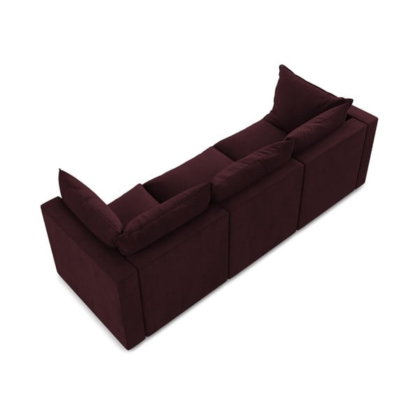 Divano burgundy 255 cm Manao – Makamii-image-3