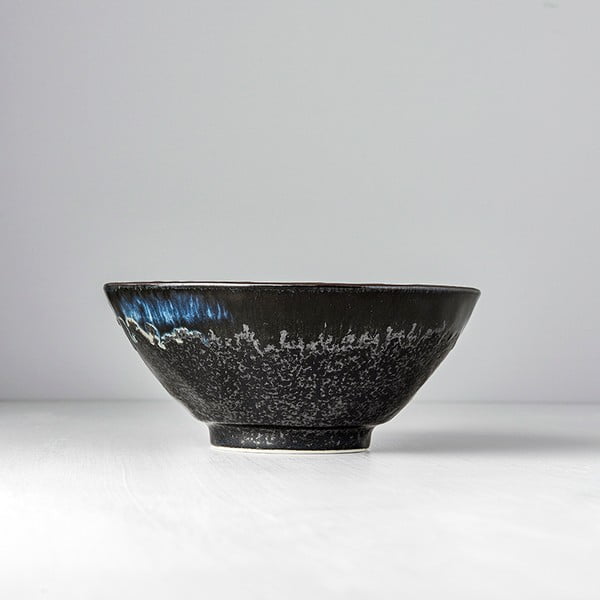 Ciotola per udon in ceramica nera, ø 20 cm Matt - MIJ-image-1