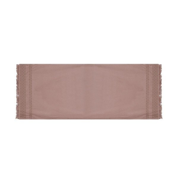 Telo da bagno in cotone beige 150x75 cm Twins - Foutastic-image-2