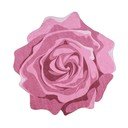 Tappeto Rose Duro, ⌀ 80 cm Pembe - Vitaus