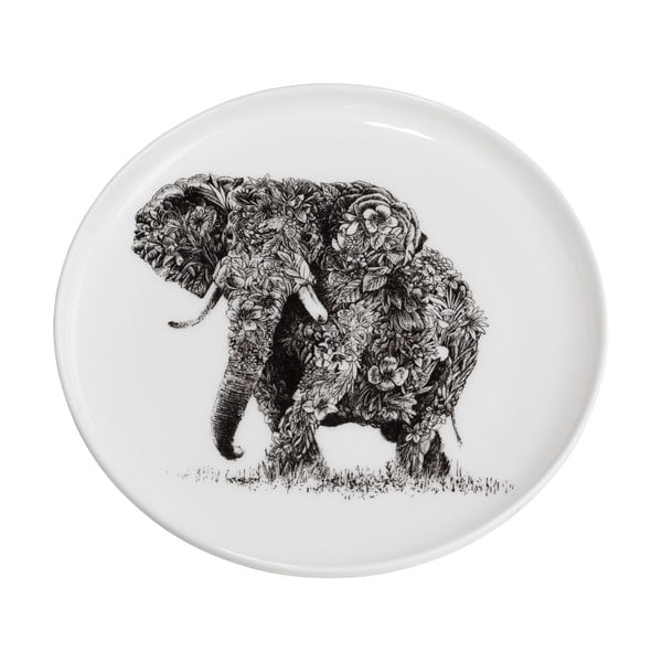 Piatto in porcellana bianca Marini Ferlazzo Elephant, ø 20 cm - Maxwell & Williams