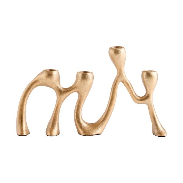 Portacandela in metallo Prato – Premier Housewares-image-4