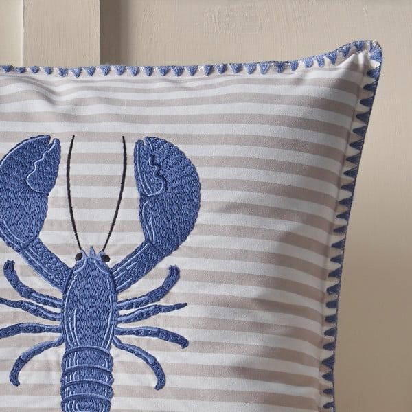 Cuscino per bambini 45x45 cm Lobster Embroidered – Catherine Lansfield-image-2