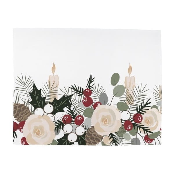 Set di 2 tovaglioli natalizi in cotone, 45 x 35 cm Fir Branches - Butter Kings