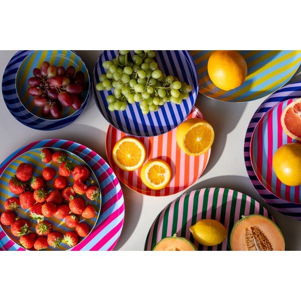 Piatto arancione/rosa chiaro in ferro ø 22 cm Animado – PT LIVING-image-1