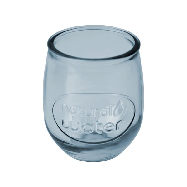 Vaso in vetro riciclato azzurro Acqua, 0,4 l - Ego Dekor