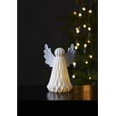 Decorazione natalizia a LED in ceramica bianca Vinter, altezza 18 cm - Star Trading