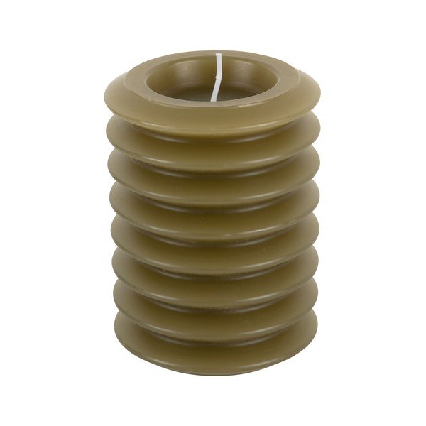 Verde scuro Candela a strati, altezza 10 cm - PT LIVING