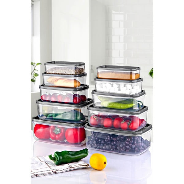 Vasetti per alimenti in set da 10 - Hermia-image-1