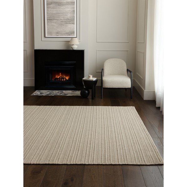 Tappeto avorio in misto lana tessuto a mano 160x230 cm Ravine – Asiatic Carpets-image-1