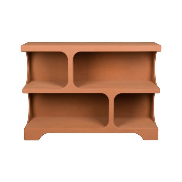 Libreria color terracotta 120x85x37 cm Dundee – Dutchbone