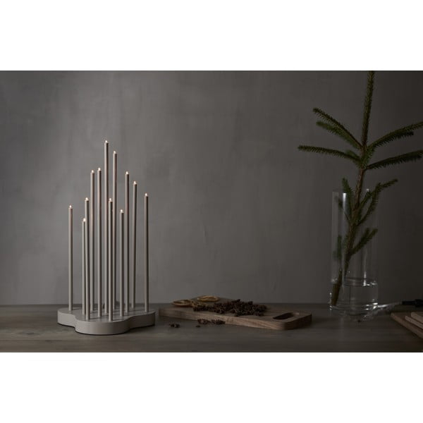 Decorazione luminosa natalizia beige Buzz - Star Trading-image-2