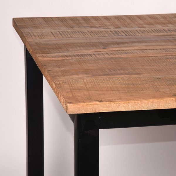 Tavolo da bar in legno di mango 90x160 cm Ghent - LABEL51-image-1