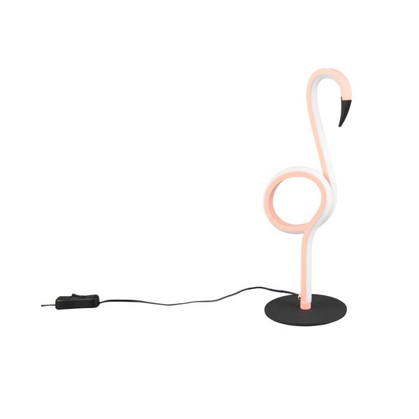 Lampada da tavolo rosa (altezza totale 35 cm) Ingo – Reality-image-1