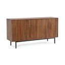 Credenza di colore naturale in mango massiccio 140x75x40 cm Tadita – Bizzotto