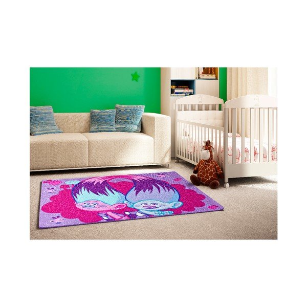Tappeto per bambini Trolls Cool, 95 x 133 cm - Universal