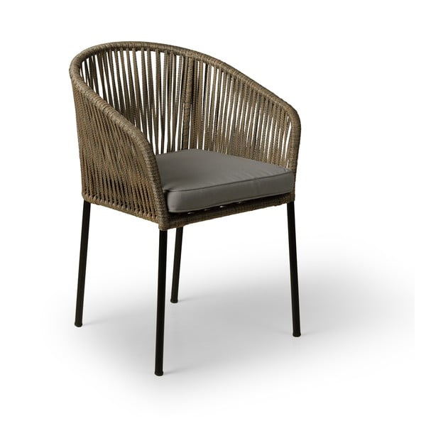 Set di 2 sedie da giardino grigio-marrone Trapani - Bonami Selection