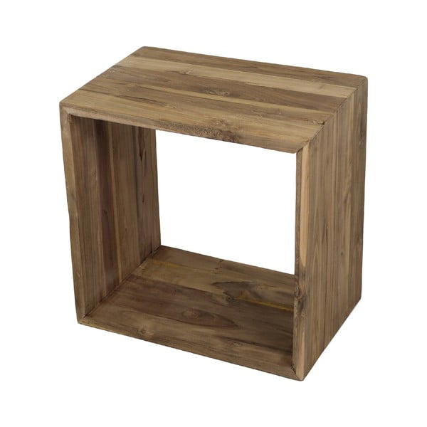 Tavolo pieghevole Cube della collezione HMS in legno di teak non trattato - HSM collection