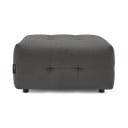 Pouf grigio scuro Kleber - Bobochic Paris