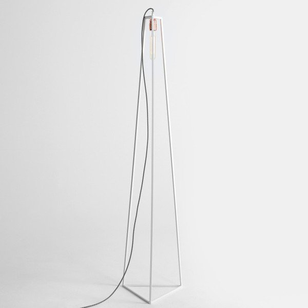 Lampada da terra bianca Forma personalizzata Trimetric - CustomForm-image-2
