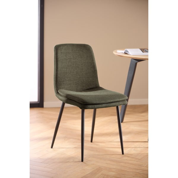 Sedia da pranzo color kaki Becca – Actona-image-1