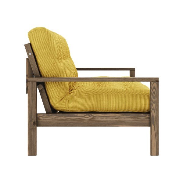 Divano letto giallo 205 cm Knob - Karup Design-image-4
