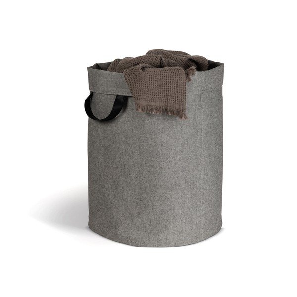 Cesta per il bucato grigia in tessuto 69 l Soft Storage – Bigso-image-2