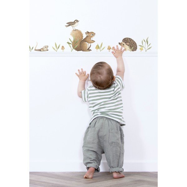 Foglio adesivo 30x42 cm Little Forest Animals - Lilipinso-image-1